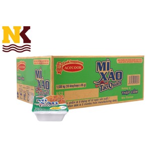 ACECOOK Mì xào táo quân thập cẩm 86g x 18 khay