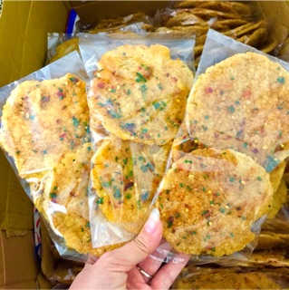 10 bịch cơm cháy nước mắm hành