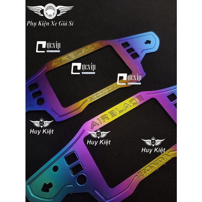 Viền Đồng Hồ AirBlade AB 2020 - 2022 Titan Sẵn Keo Dán 3m Mặt Sau 4543
