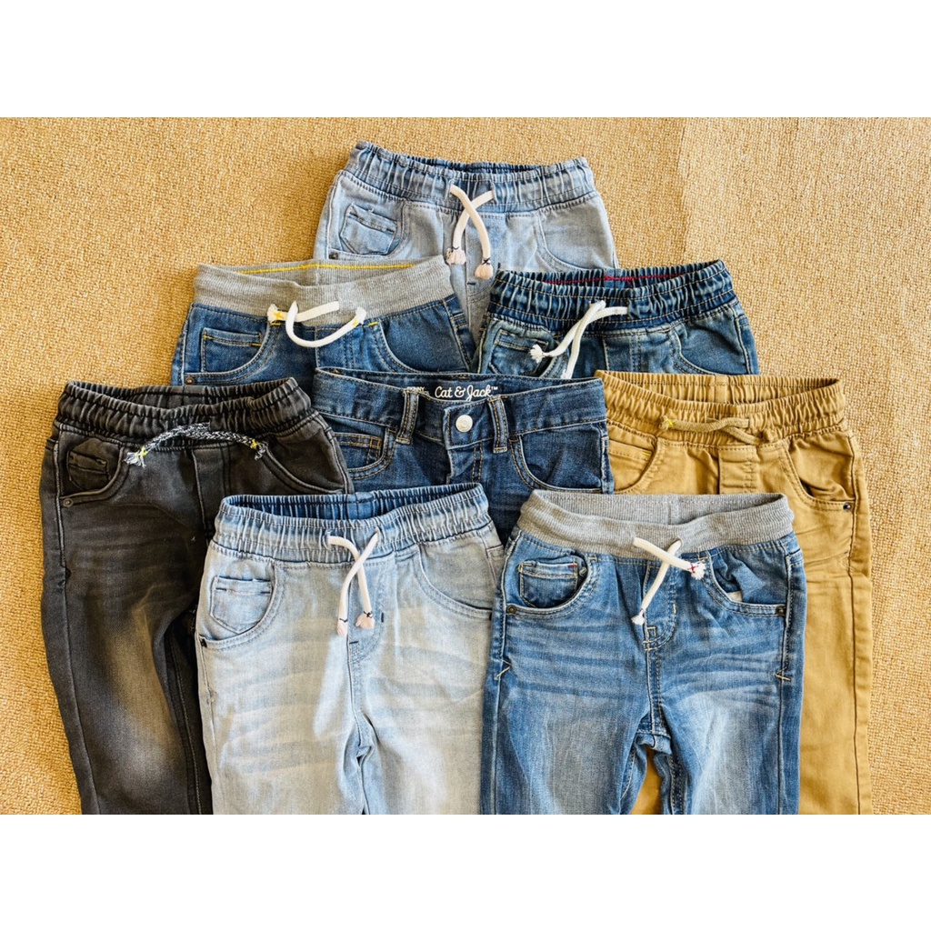Quần jeans Cat&Jack cho bé trai cực cool có size cho bé từ 8-18kg