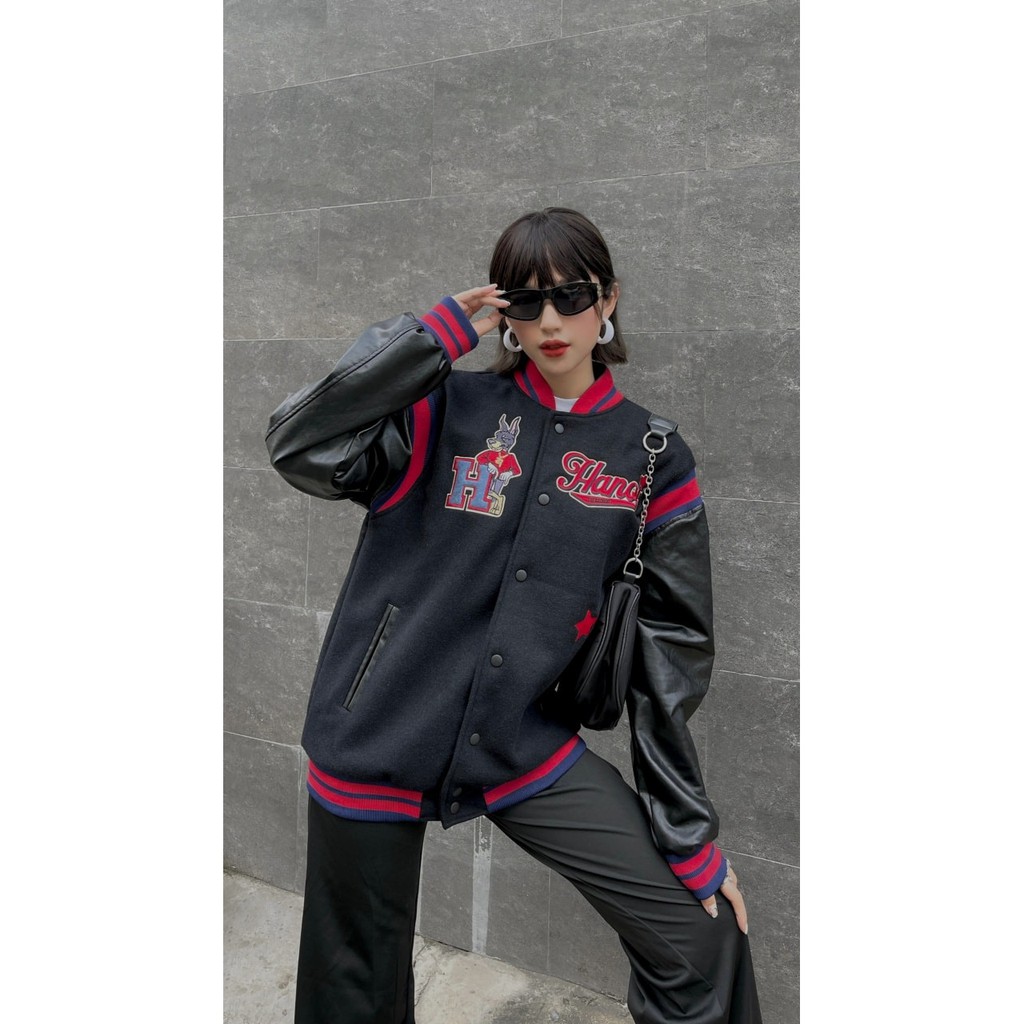 Áo khoác Bomber Varsity jacket The Bad God Hanoi