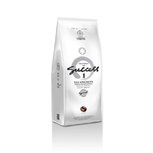 Combo 2 Bịch Cà Phê Pha Máy - Hạt Mộc Legend Success 1 - Arabica, Robusta (Gói 1 kg, Gu đậm mạnh)