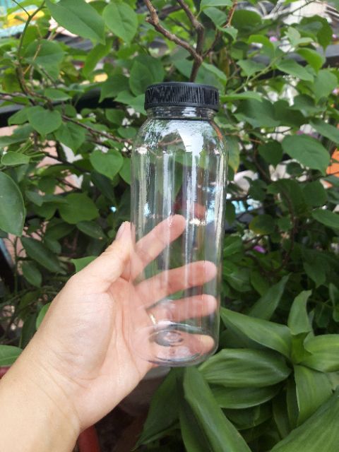 Chai nhựa tròn 350ml đựng chè dưỡng nhan, trà sữa | BigBuy360 - bigbuy360.vn