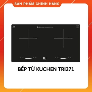Bếp điện từ 2 ngăn KUCHEN TRI271 - Thương hiệu cao cấp của Đức, sang trọng, bền bỉ, chạm là nấu