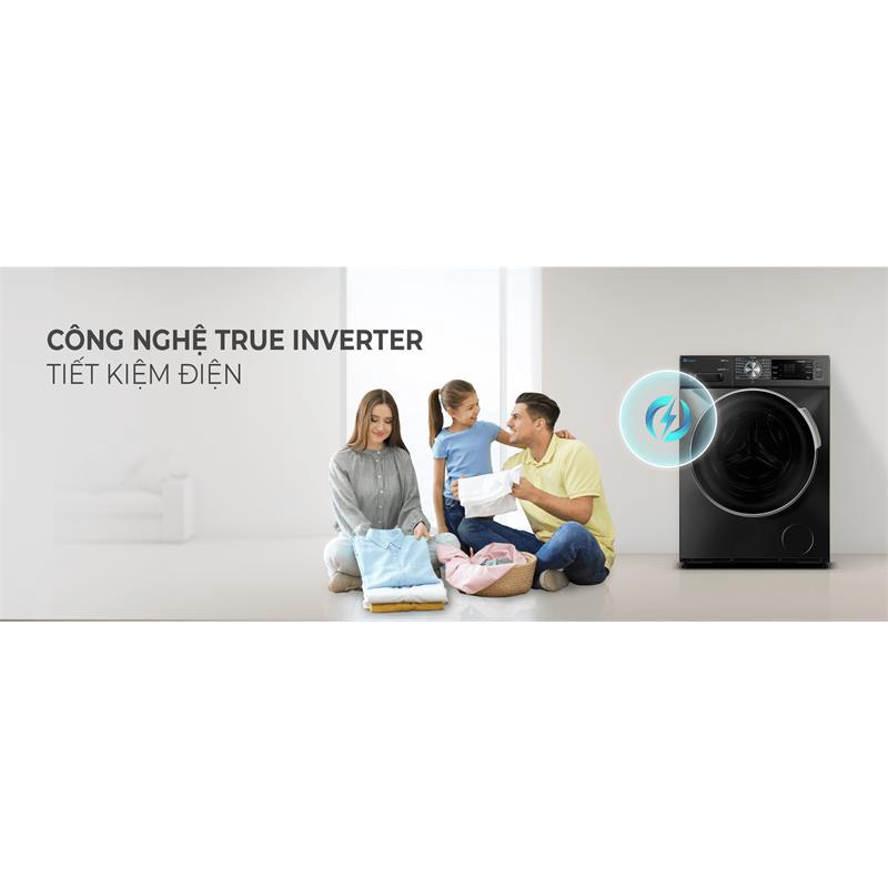 Máy giặt 9.5kg Casper WF-95I140BGB Inverter Mới 2021 Xuất xứ Thái Lan