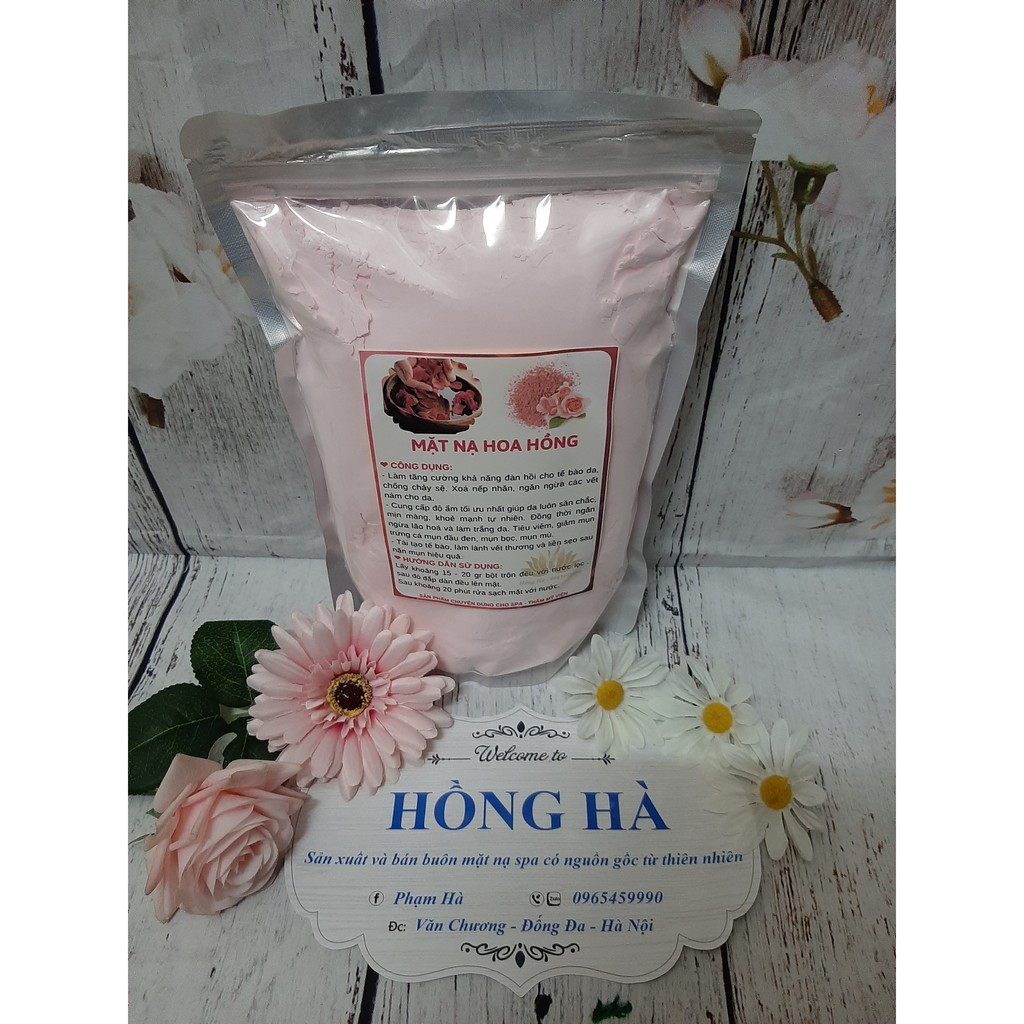 Mặt nạ thạch hoa hồng 100gr