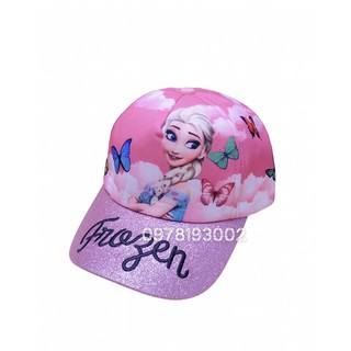 Nón kết elsa kim tuyến siêu đẹp bé gái (Nhiều màu)