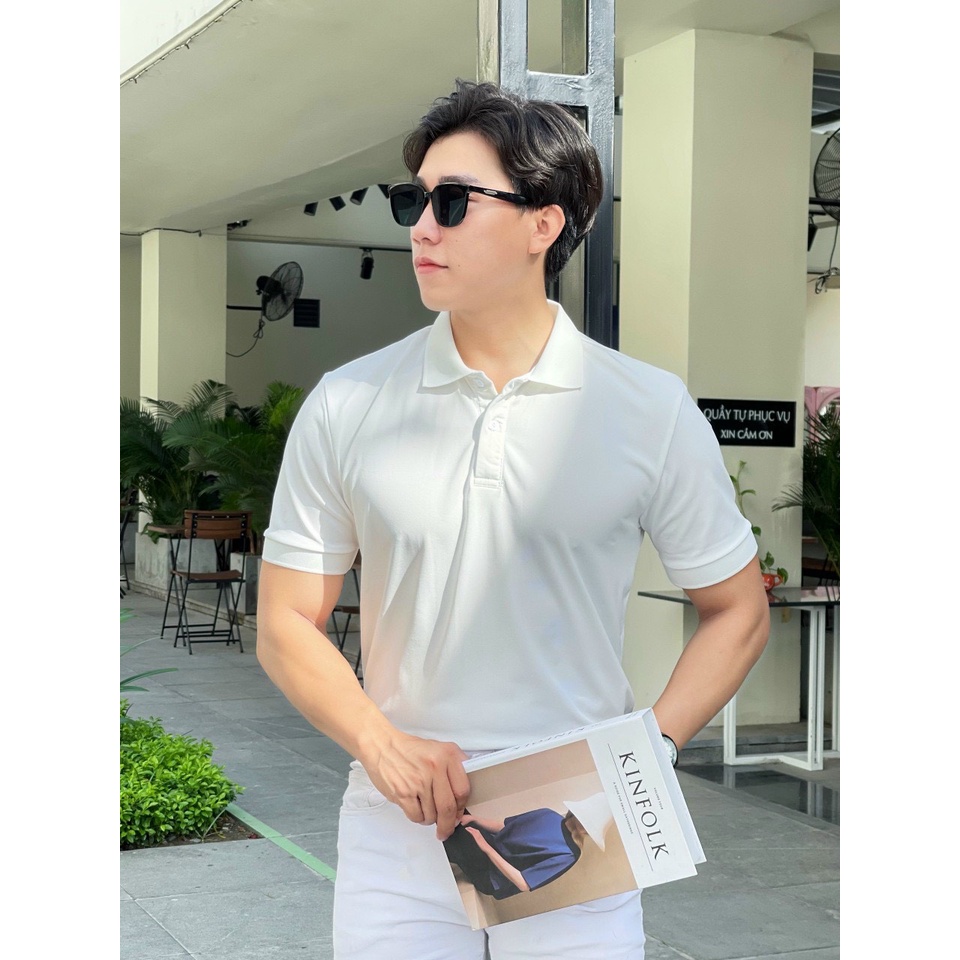 Áo polo nam trơn  cổ bẻ 5 màu vải cá sấu Cotton xuất xịn,chuẩn form, sang trọng - thanh lịch TB010