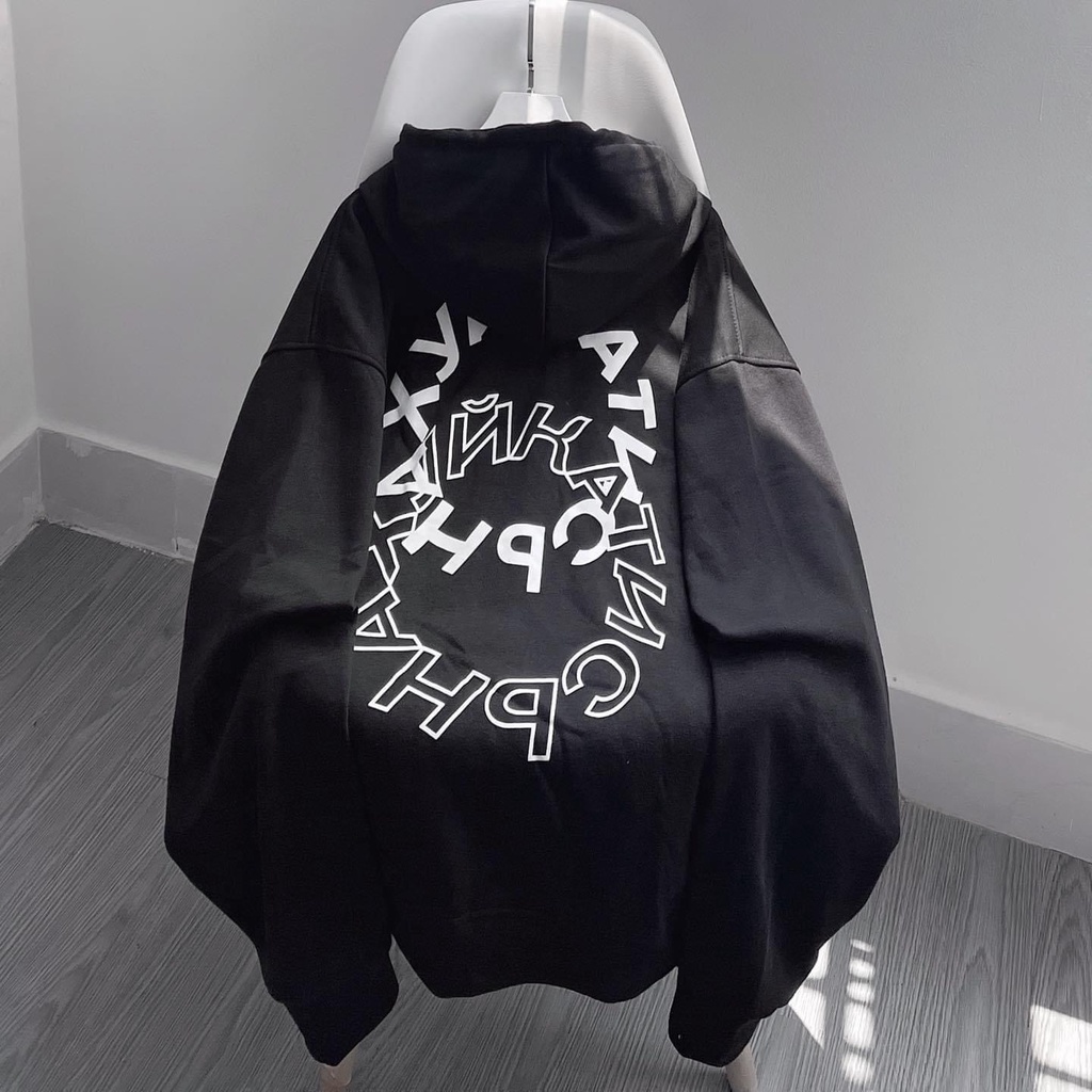 Áo hoodie IN CHỮ TO.RA .Áo chất nỉ cottong dày dặn siêu hót