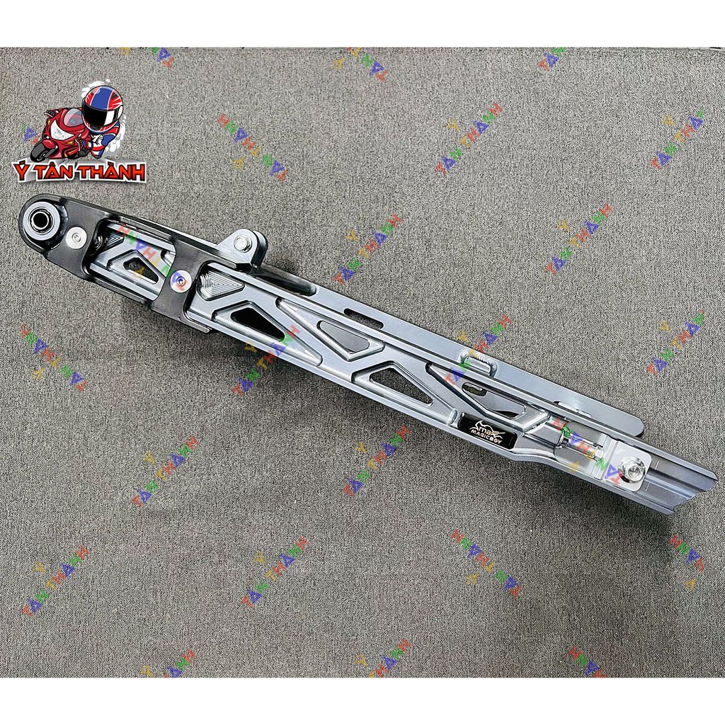 Gấp nhôm winner,sonic phay lổ màu xám 0643