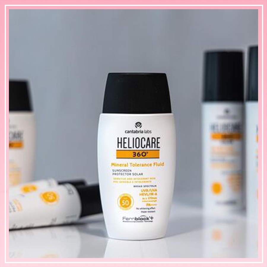 Kem Chống Nắng Heliocare 360 Water Gel & Mineral Tolerance Fluid & Pigment Solution Fluid SPF 50++