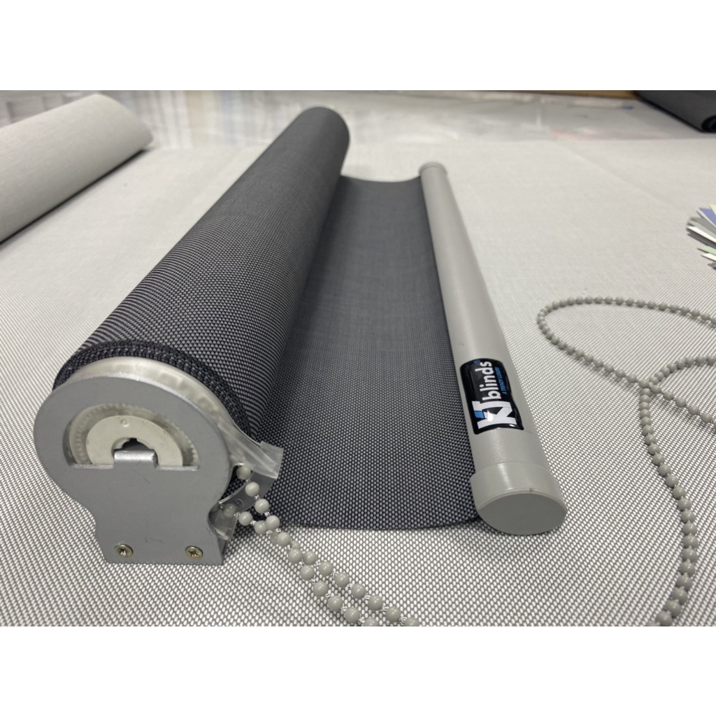 Rèm cửa, màn sáo, rèm sáo cuốn 14 màu, vải lưới chống nắng 60%