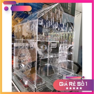 FreeShip_FreeDesign_ (Mẫu mới 2021) Lồng nhím, hamster, sóc nhỏ Size Đại combo như hình