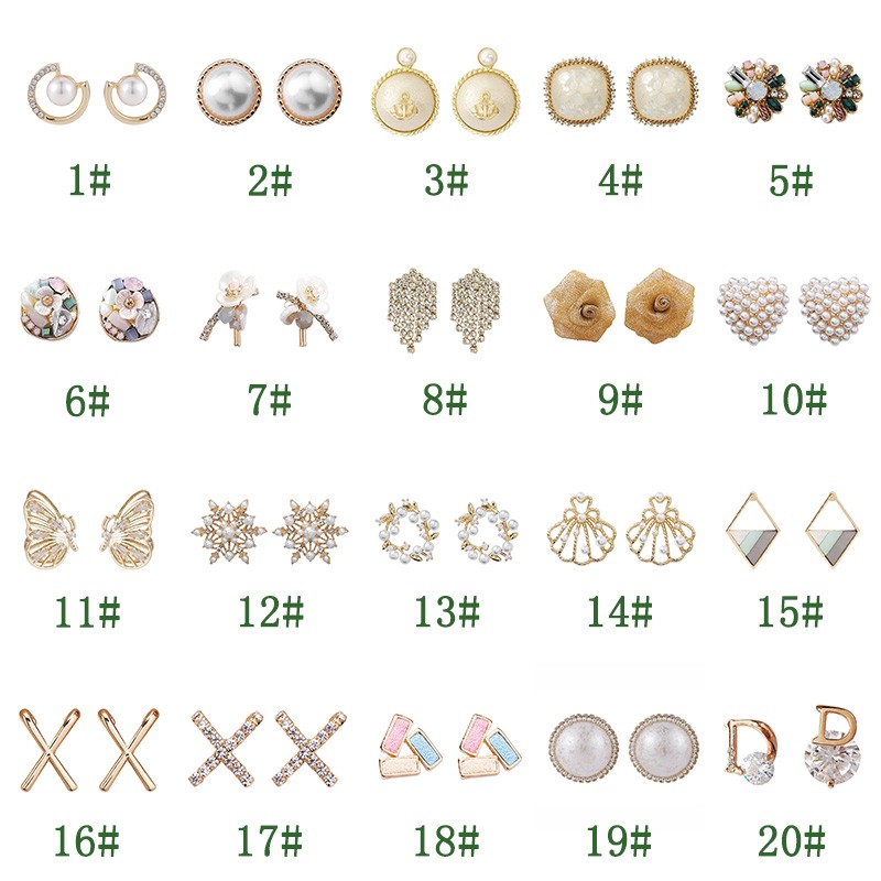 XiaoboACC Bông Tai Mạ Bạc 925 Hình Bông Hoa Xinh Xắn Cho Nữ | BigBuy360 - bigbuy360.vn