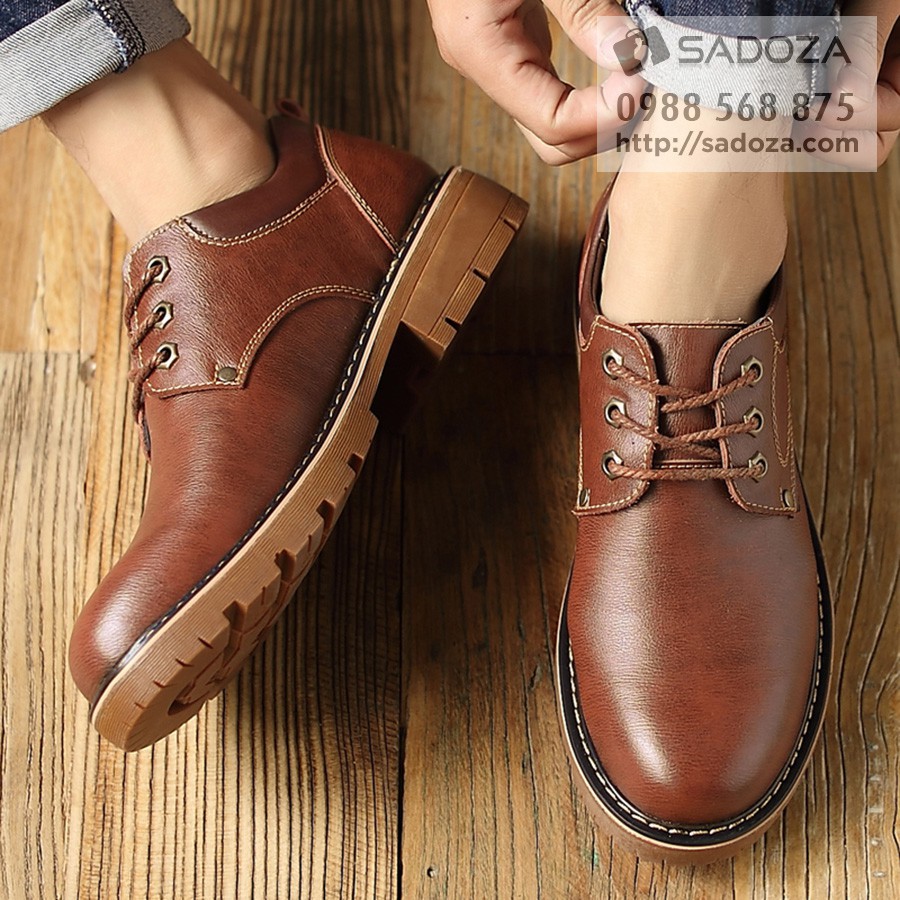 Giày Đốc Nam Da Bò - FREESHIP - Giày Da Nam Đẹp Khỏe Khoắn GNK114 | BigBuy360 - bigbuy360.vn