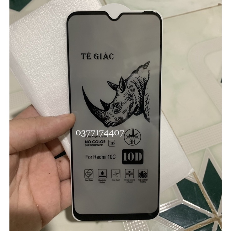 Kính cường lực tê giác chống nhìn trộm Xiaomi K30, K30 Pro, K40, K40 Pro, redmi 10c, Redmi Note 11 Pro, Redmi 9A, 9C
