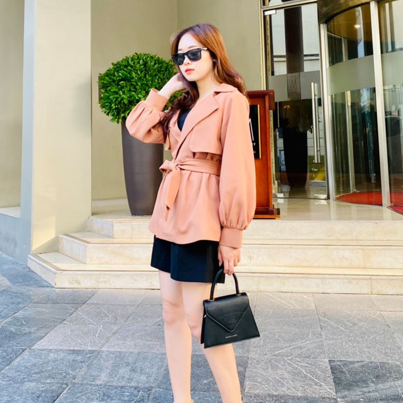 Áo Khoác Blazer Trend Coat, Blazer Hàng Thiết Kế 2 Lớp Hachidesigns | BigBuy360 - bigbuy360.vn
