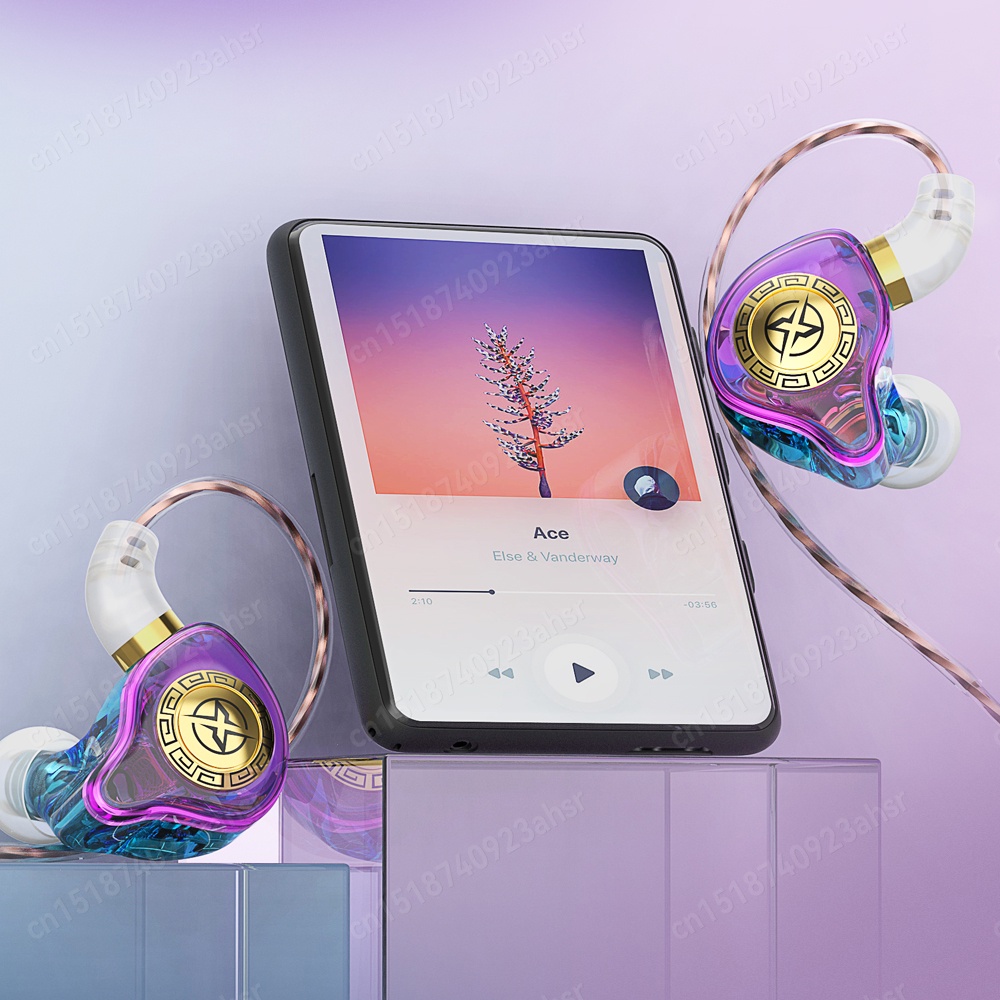 Tai nghe nhét tai SPRISE X7 có dây giắc cắm 3.5mm âm thanh hifi 6D chống ồn kim loại