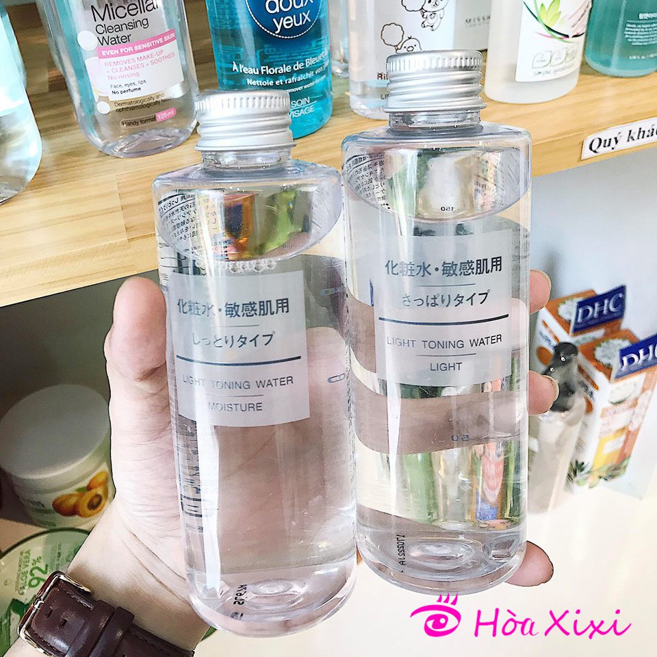 Nước hoa hồng Muji Light Toning Water 200ml