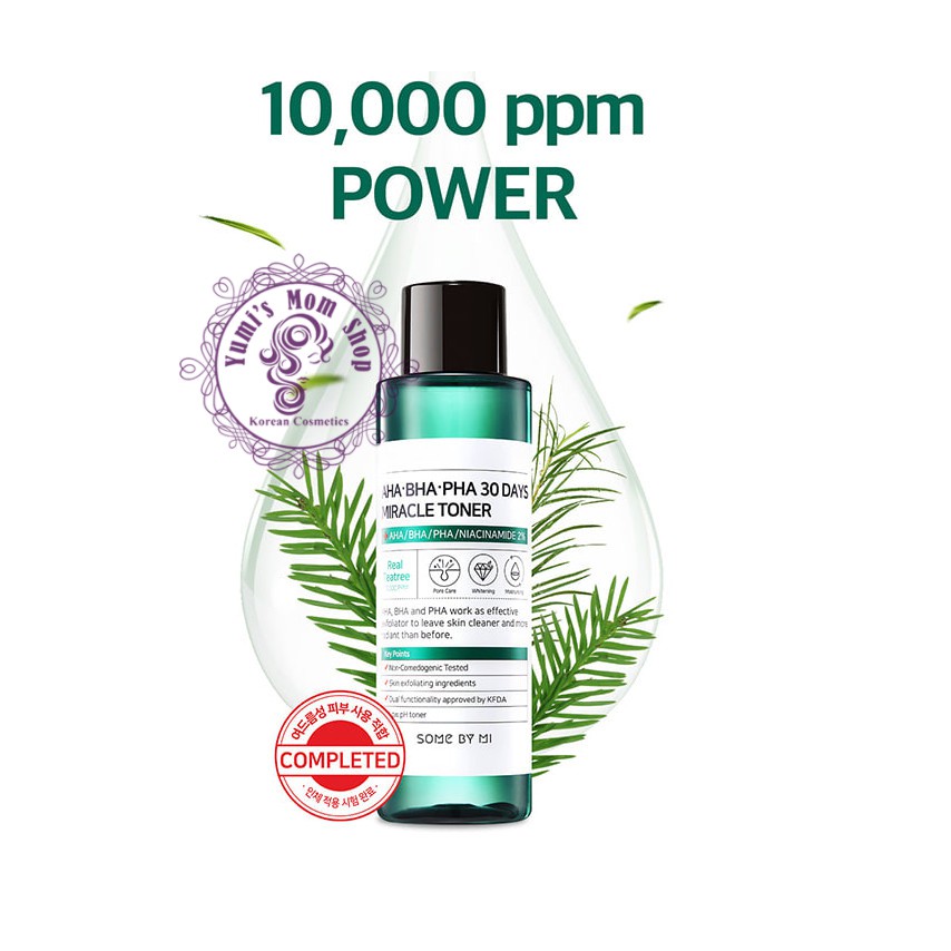 Nước cân bằng Some By Mi Some By Mi AHA – BHA – PHA 30 Days Miracle Toner