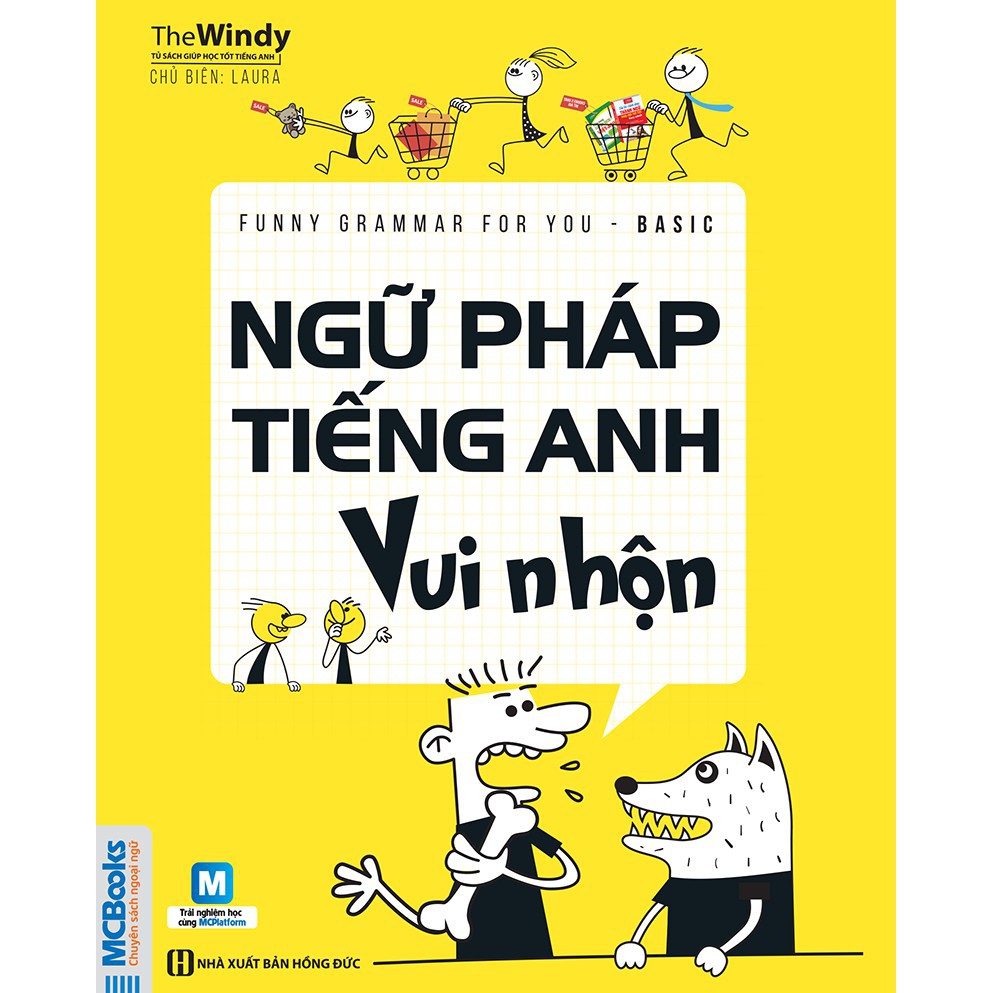 Trọn Bộ 2 Cuốn Ngữ Pháp Tiếng Anh Vui Nhộn