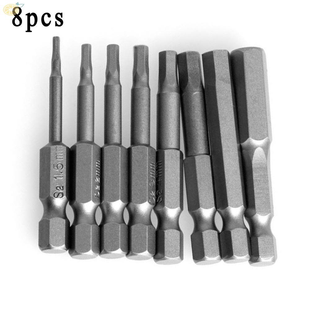 Set 8 Đầu Gắn Mũi Khoan Lục Giác Chuyên Dụng