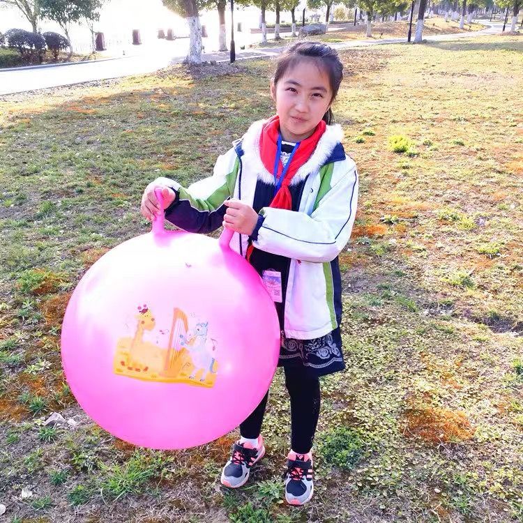 Đồ Chơi Bóng Nảy Kèm Tay Cầm Vui Nhộn Dành Cho Bé 3-6 Tuổi