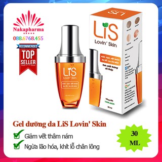 Gel dưỡng da LiS Lovin' Skin – Tinh chất thông đỏ Pháp, giảm vết thâm nám, sạm da, sạch mụn, khít lỗ chân lông
