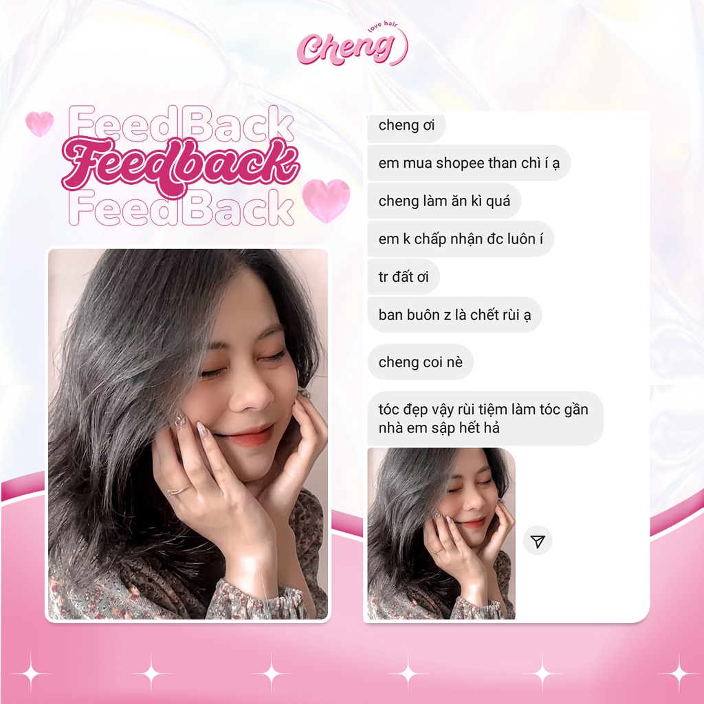 Thuốc Nhuộm Tóc Màu THAN CHÌ Không Tẩy | Chenglovehair, Chenglovehairs
