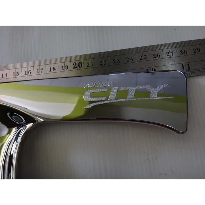 Bộ 4 Ốp Tay + Hõm Cửa Xe Honda City 2014 đến 2022 Mạ Crom Cao Cấp