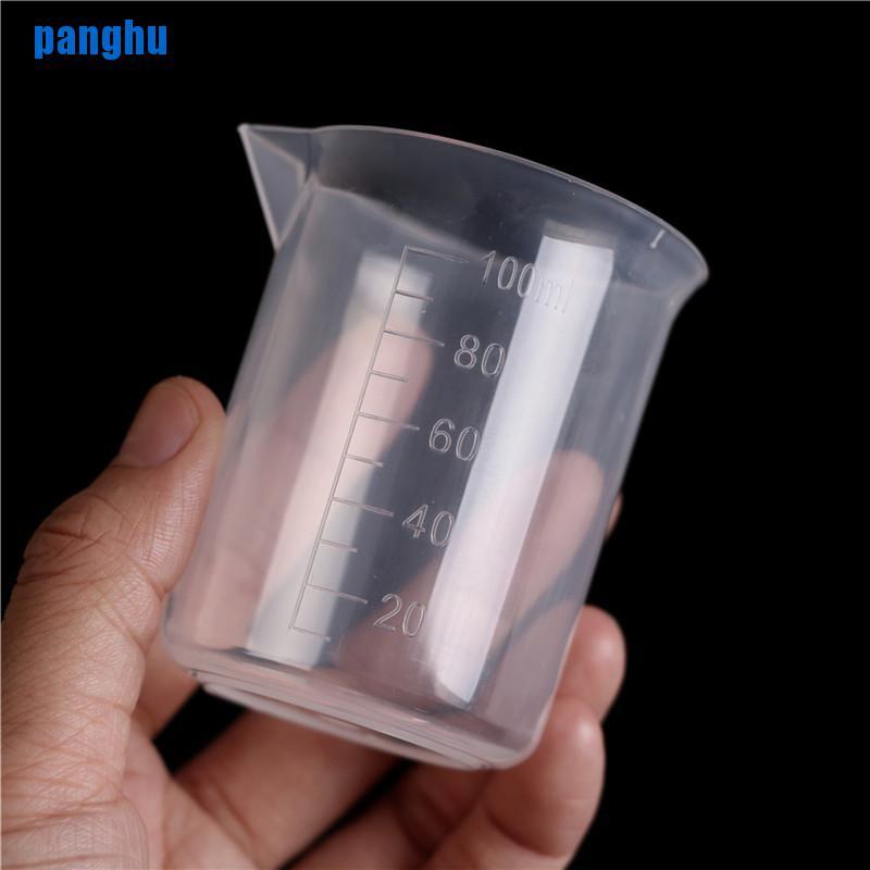Bộ 2 Cốc Đo Lường Bằng Nhựa Trong Suốt Dung Tích 100ml / 3.4oz
