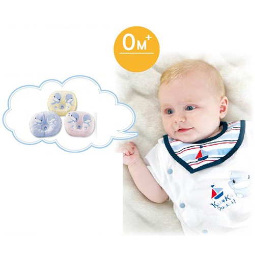 Gối chống méo đầu cho bé KU.KU DUCKBILL Ku2001 (Size 23 x 25 cm)