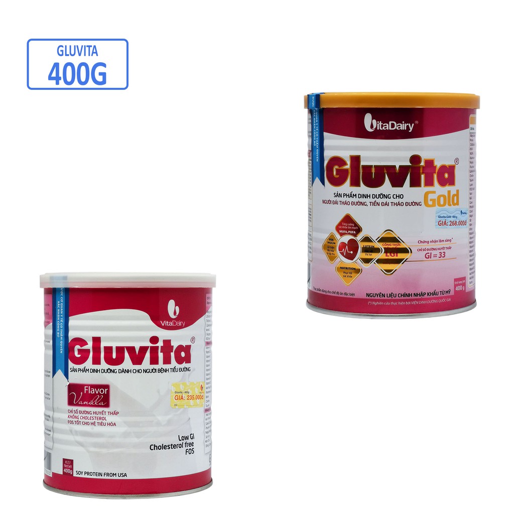 SỮA BỘT GLUVITA 400G
