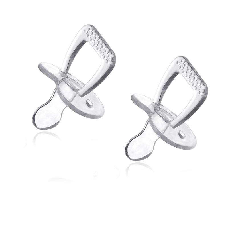 Núm Ti Giả Bằng Silicone An Toàn Cho Bé
