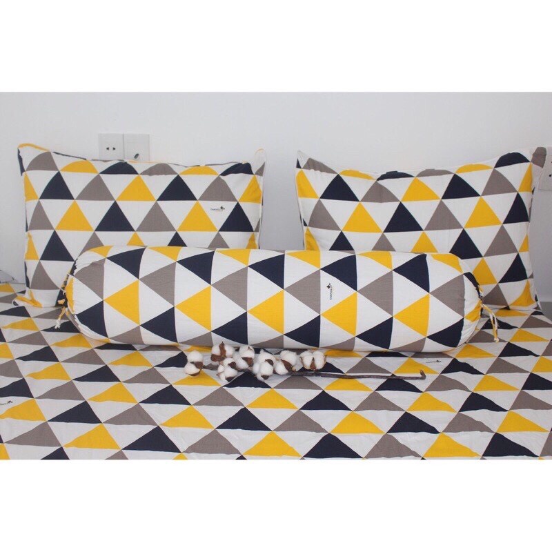 bộ drap mền Thắng Lợi (5 món - nệm cao) chuẩn LOGO | BigBuy360 - bigbuy360.vn