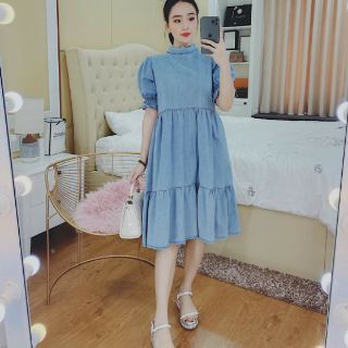 Đầm đính đá hàng thiết kế - Freesize