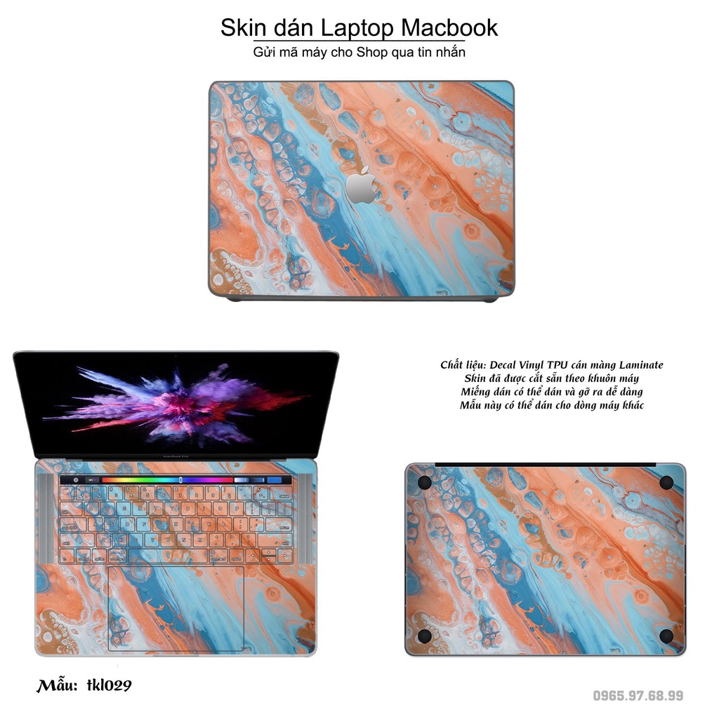 Skin dán Macbook mẫu thiết kế (đã cắt sẵn, inbox mã máy cho shop)