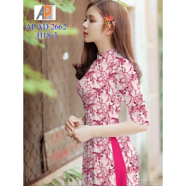 Vải áo dài in hoa