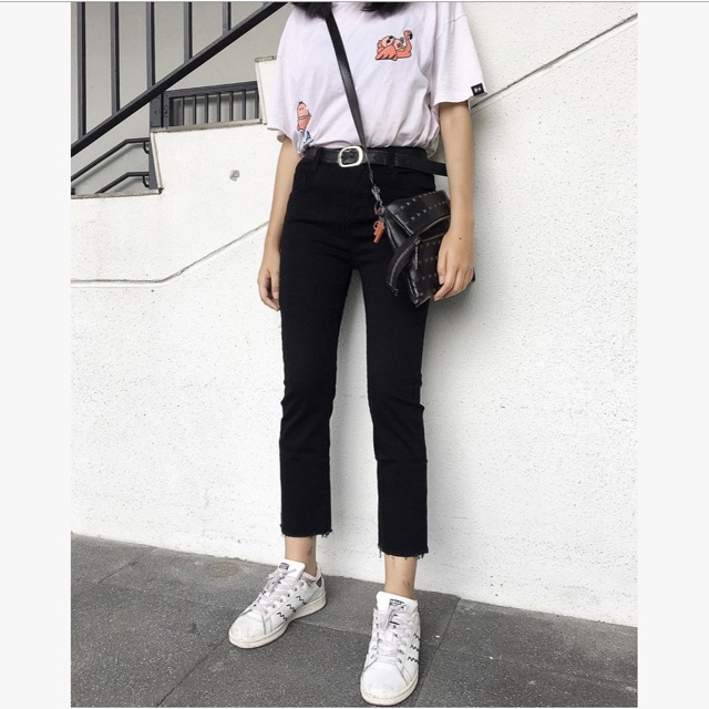 Quần Skinny Suông Co Giãn S048 - Glister Closet