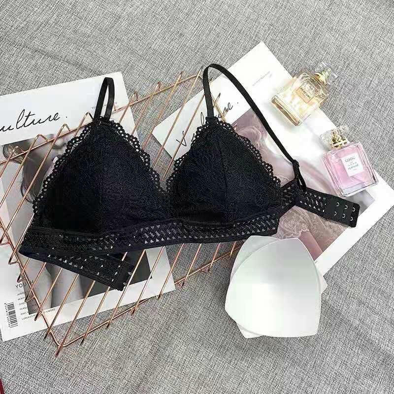 Áo ngực viền ren không gọng gợi cảm thoải mái cho nữ mã 3302