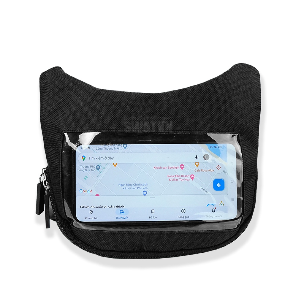 Túi grab treo đầu xe máy đựng điện thoai và vật dụng tiện lợi - TÚI NGANG