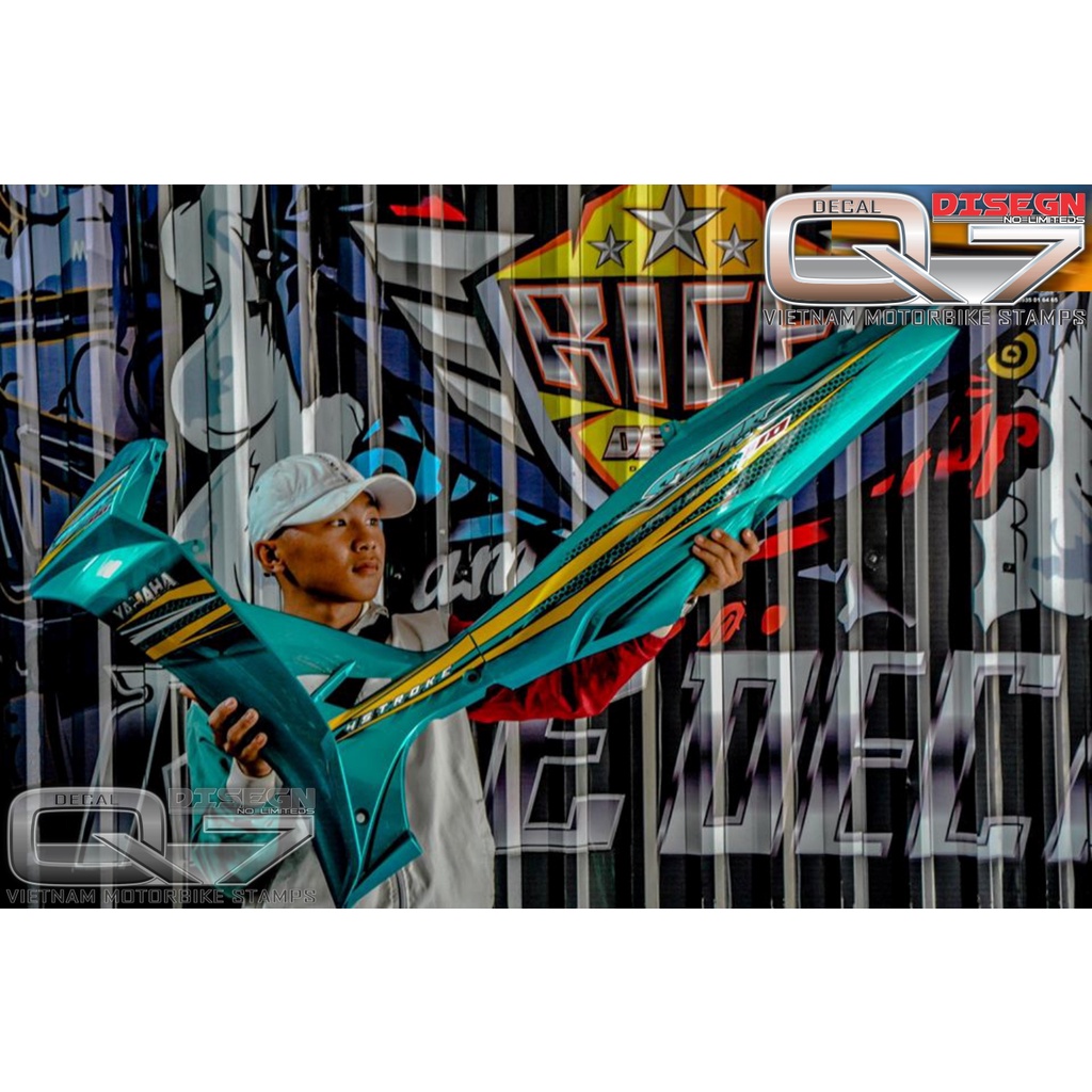 Tem Rời Sirius 110 Xanh Đen