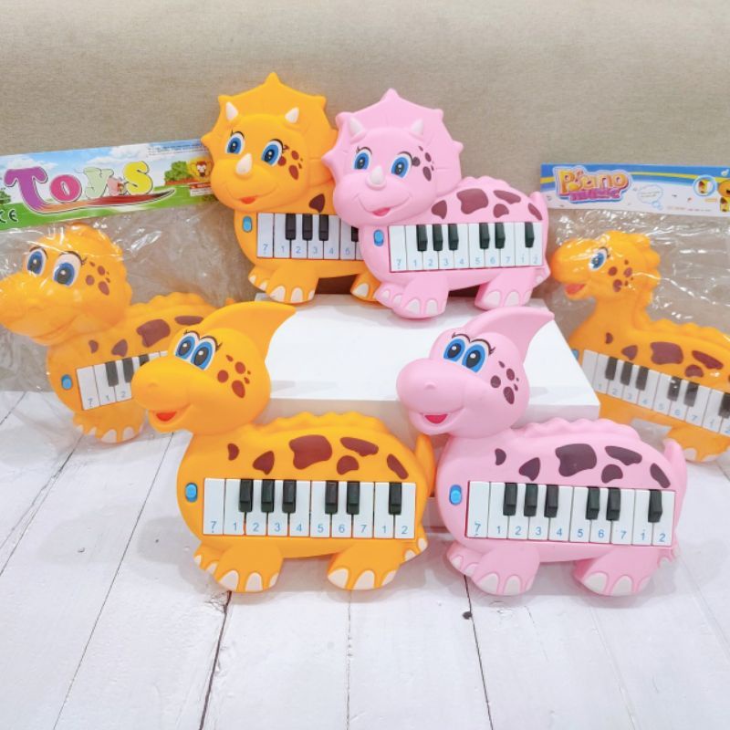 Đàn piano hình thú cho bé tặng kèm pin