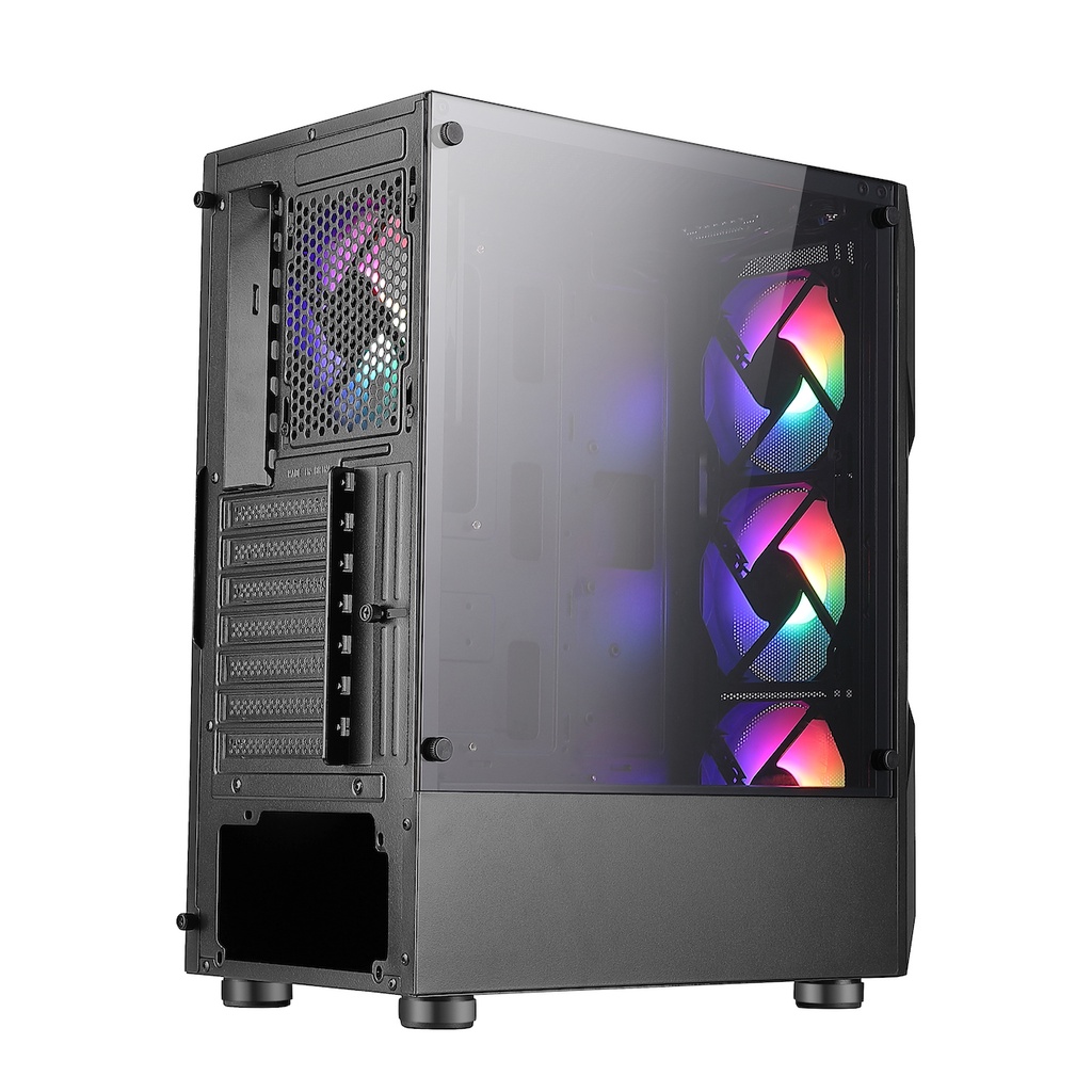 Vỏ case JETEK R1 (TẶNG KÈM 3 FAN RGB)