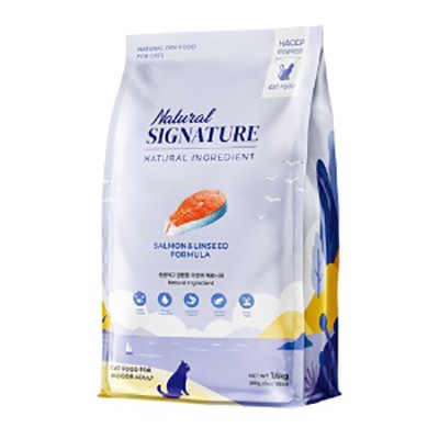 Thức ăn hạt hữu cơ cho mèo NATURAL SIGNATURE Hàn Quốc túi 1.6kg