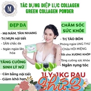 Diệp lục Collagen chính hãng