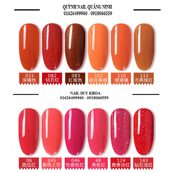 sơn gel 156 màu thảm lông