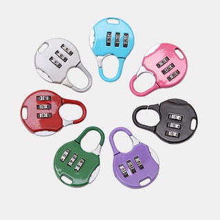 Ổ khóa mini 3 số khóa vali, khóa balo chống trộm