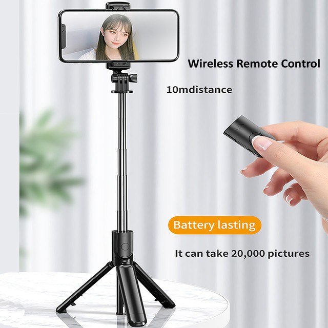 Gậy Chụp Ảnh Famatds005 S03 Kết Nối Bluetooth 3 Trong 1 Cho Ios Android | BigBuy360 - bigbuy360.vn