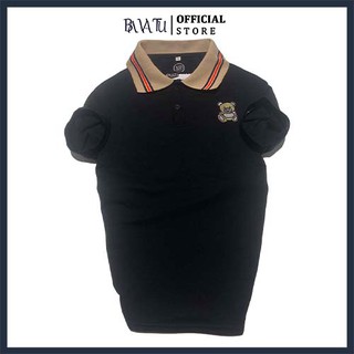 Áo polo gấu áo thun có cổ áo polo nam đẹp bán shop chất cotton cá sấu hàng xuất co giãn mặc siêu mát - BAVATU.